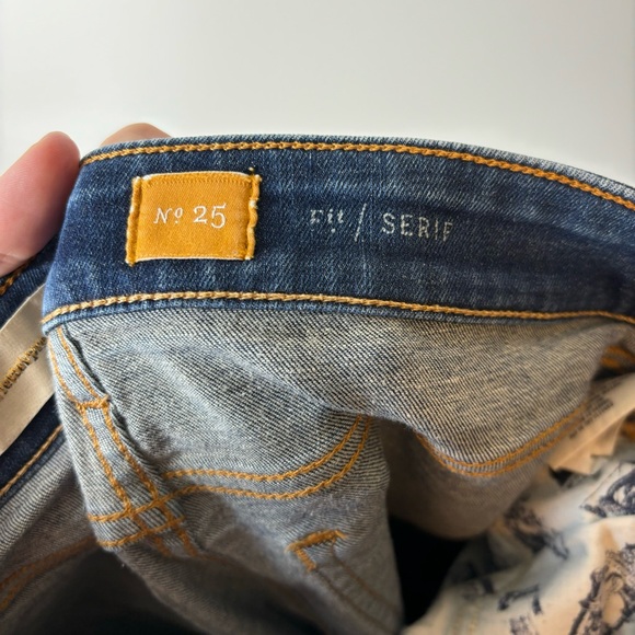 Anthropologie Pilcro and the Letterpress detailed denim 25 - Picture 6 of 9